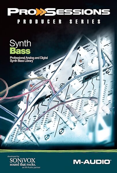 open zoom image for M-Audio ProSessions Synth Bass Sample CD, Main