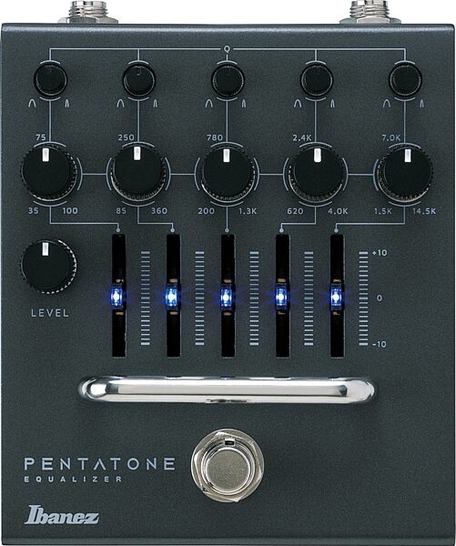 open zoom image for Ibanez Pentatone 5-Band EQ Equalizer Pedal, New, Main