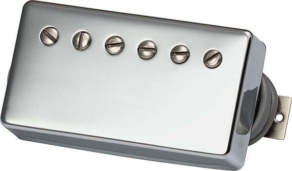 open zoom image for Gibson '57 Classic Pickup, Double Black with Nickel Cover, Quick Connect 4-Conductor, Rhythm/Neck, Action Position Back