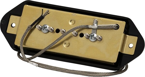 open zoom image for Gibson Original P90 Dogear Pickup, Black, Action Position Back
