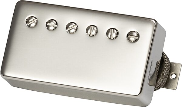 open zoom image for Gibson Custombucker Matched Set Electric Guitar Pickups, Nickel Cover, Action Position Back