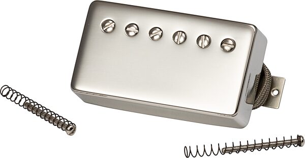 open zoom image for Gibson Custombucker Electric Guitar Pickup, Nickel Cover, Action Position Back