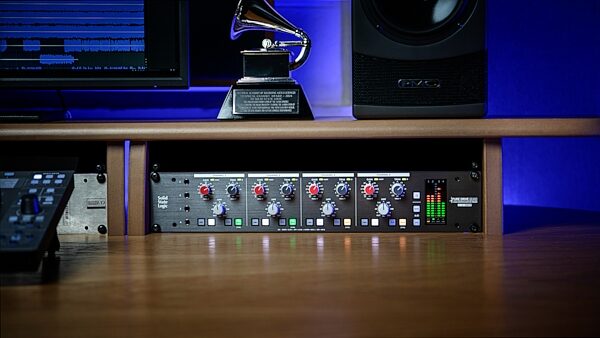 open zoom image for Solid State Logic SSL Pure Drive Quad 4-Channel Microphone Preamplifier, New, Action Position Back