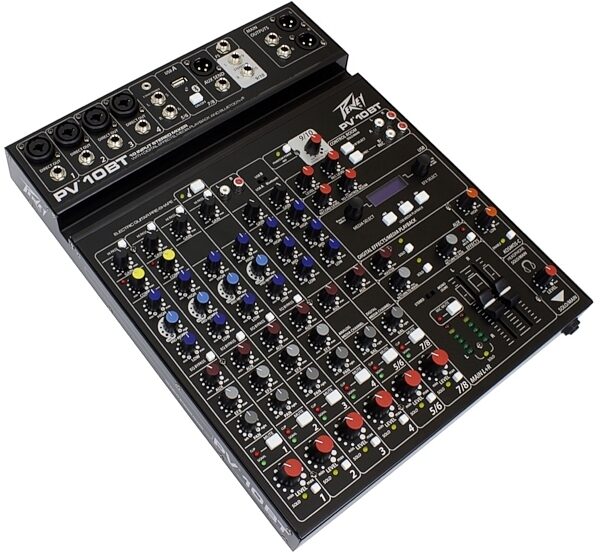 open zoom image for Peavey PV-10BT Stereo Bluetooth Mixer, 10-Channel, New, Right
