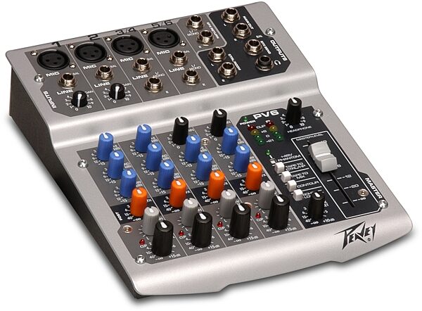 open zoom image for Peavey PV6 Mixer, Main