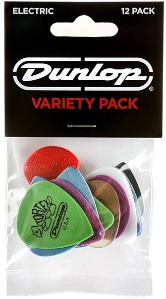 open zoom image for Dunlop PVP113 Electric Guitar Players Variety Pick Pack, New, Main