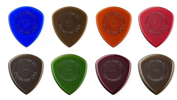 open zoom image for Dunlop PVP114 Flow Guitar Picks Variety Pack, New, Main