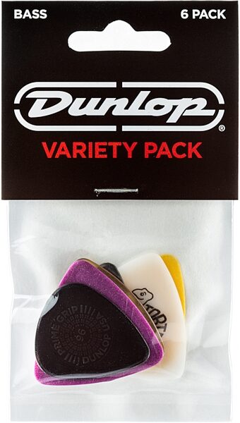 open zoom image for Dunlop Bass Pick Variety Pack, New, Action Position Back