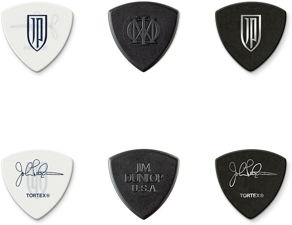 open zoom image for Dunlop John Petrucci Trinity Pick Pack, 6-Pack, Action Position Back