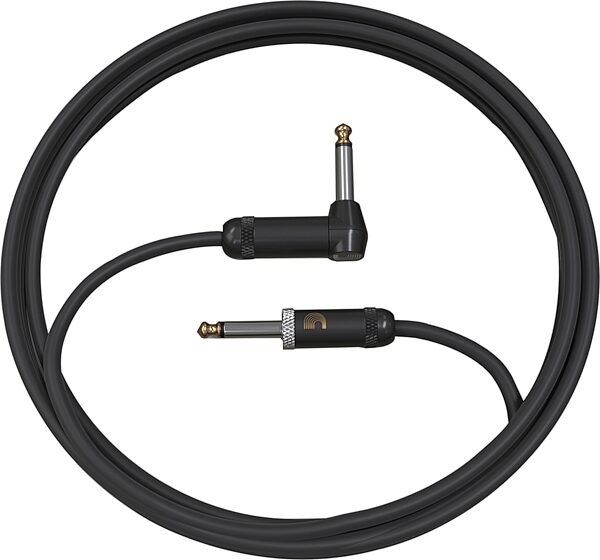open zoom image for D'Addario American Stage Instrument Cable with Straight to Right Angle End, 10 foot, Action Position Back