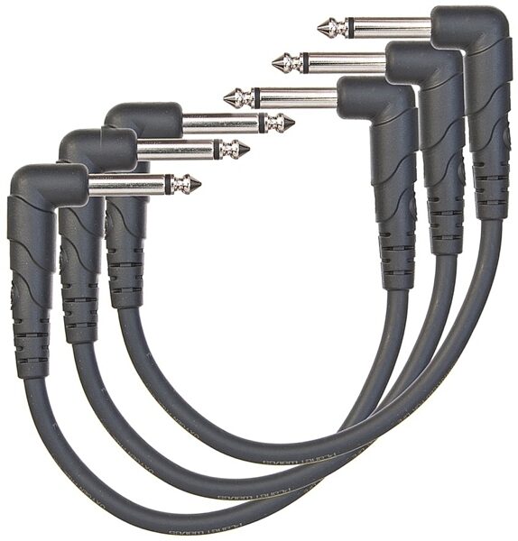 open zoom image for D'Addario PW-CGTP-305 Guitar Instrument Patch Cables, 3-Pack, view
