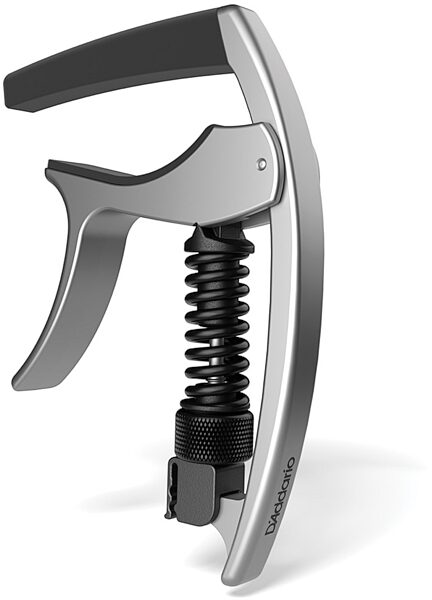open zoom image for D'Addario NS Tri-Action Guitar Capo, Silver, main