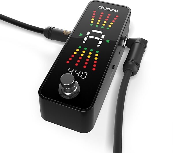 open zoom image for D'Addario Chromatic Pedal Tuner Plus, New, view