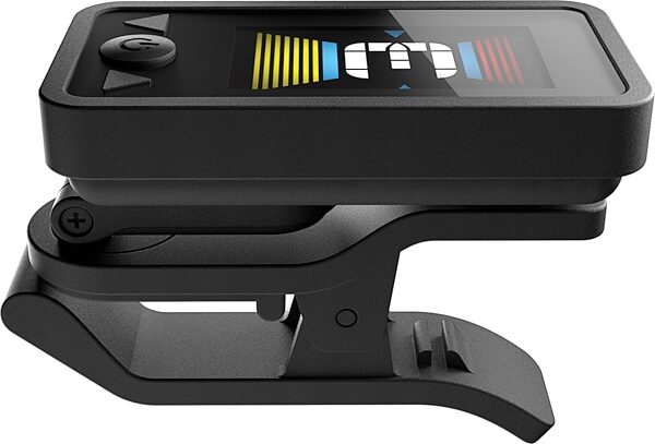 open zoom image for D'Addario Eclipse Rechargeable Chromatic Headstock Tuner, New, Action Position Back