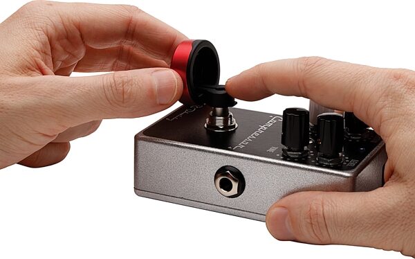 open zoom image for D'Addario XPND Footswitch Topper, 2-Pack, Blue and Red, Main Back