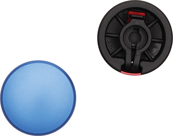 open zoom image for D'Addario XPND Footswitch Topper, 2-Pack, Blue and Red, Main Back