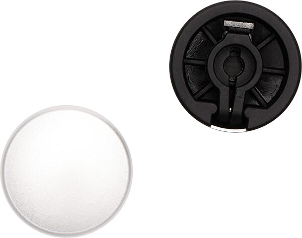 open zoom image for D'Addario XPND Footswitch Topper, 2-Pack, Silver, Main Back