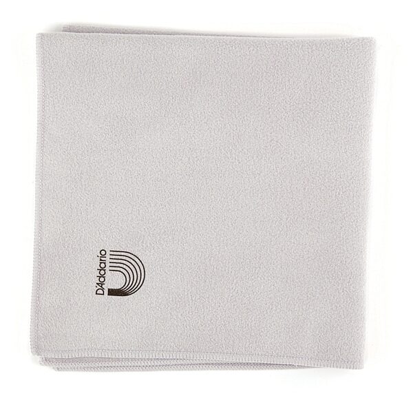 open zoom image for D'Addario Micro-Fiber Polishing Cloth, New, Action Position Back