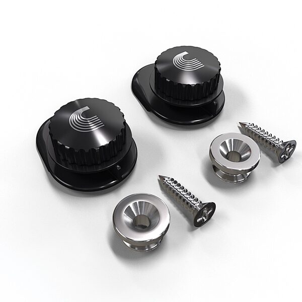 open zoom image for D'Addario Universal Strap Locks, Nickel, main
