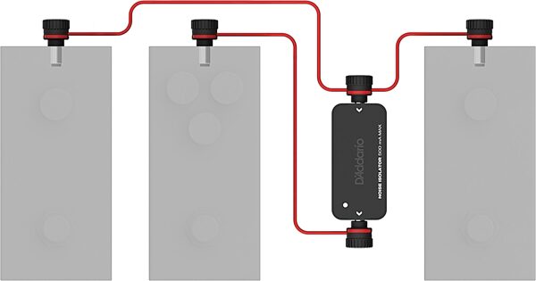 open zoom image for D'Addario XPND Pedal Noise Isolator, New, Main Back