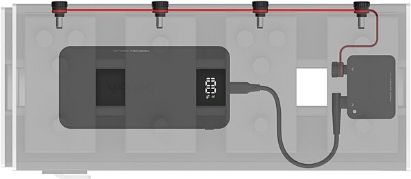 open zoom image for D'Addario XPND Pedal Power Battery Kit, New, Action Position Back
