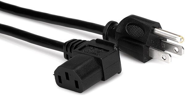open zoom image for Hosa 3-Prong Right Angle Power Cable, Main