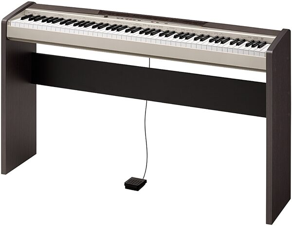 open zoom image for Casio PX120 Privia 88-Key Hammer-Action Digital Piano, On Stand 2