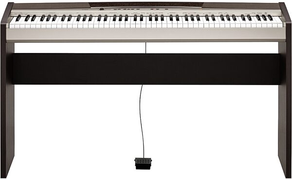 open zoom image for Casio PX120 Privia 88-Key Hammer-Action Digital Piano, On Stand 1