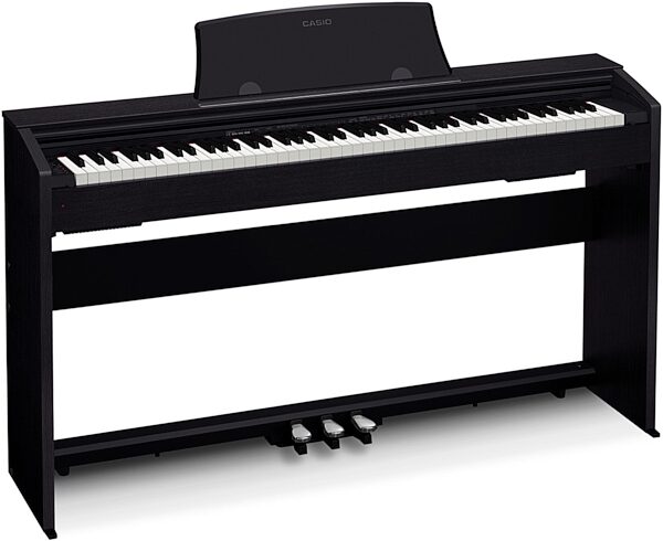open zoom image for Casio PX-770 Privia Digital Piano, Black, Alt