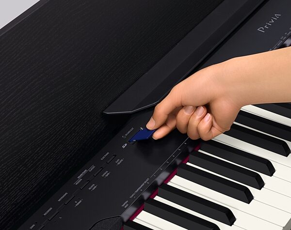 open zoom image for Casio PX-830 Privia Digital Piano, SD