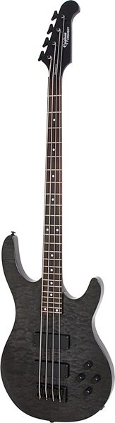 open zoom image for Epiphone Embassy Standard IV Plus Electric Bass, Metallic Ebony