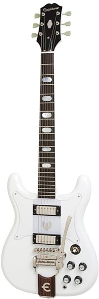 open zoom image for Epiphone 50th Anniversary 1962 Crestwood Custom Electric Guitar with Case, Alpine White