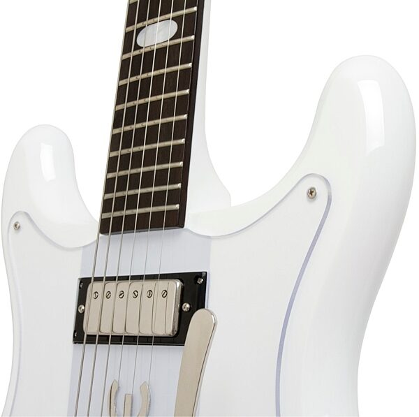 open zoom image for Epiphone 50th Anniversary 1962 Crestwood Custom Electric Guitar with Case, Alpine White Neck