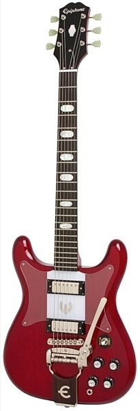 open zoom image for Epiphone 50th Anniversary 1962 Crestwood Custom Electric Guitar with Case, Cherry