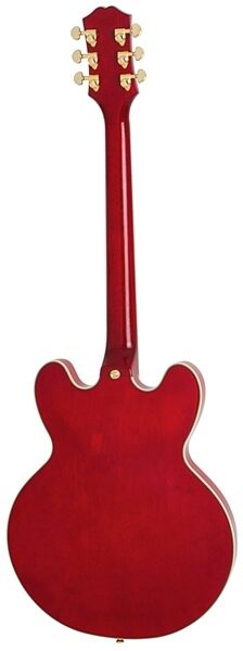 open zoom image for Epiphone 50th Anniversary 1962 Sheraton Electric Guitar with Tremolo and Case, Back