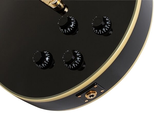 open zoom image for Epiphone Bjorn Gelotte Les Paul Custom Electric Guitar (with Case), Bottom
