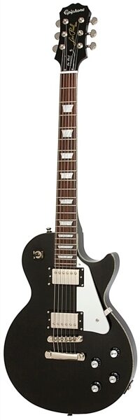 open zoom image for Epiphone Limited Edition Les Paul Standard Electric Guitar, Black Royale