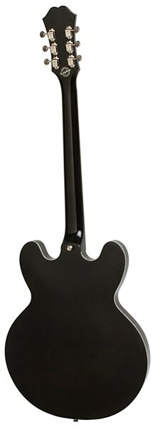 open zoom image for Epiphone Limited Edition Riviera Custom P93 Electric Guitar, Black Royale Back