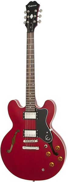 open zoom image for Epiphone Dot Archtop Electric Guitar, Cherry