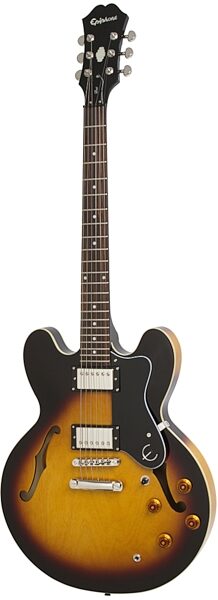 open zoom image for Epiphone Dot Archtop Electric Guitar, Vintage Sunburst
