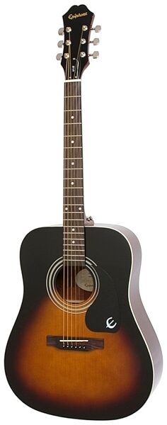 open zoom image for Epiphone DR-100 Acoustic Guitar, Vintage Sunburst