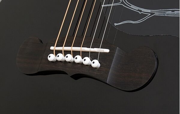 open zoom image for Epiphone Dave Navarro Signature Acoustic-Electric Guitar, Bridge