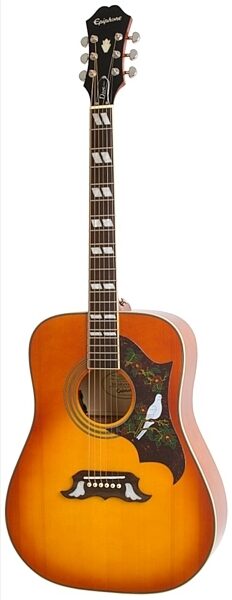 open zoom image for Epiphone Dove Studio Solid Top Acoustic-Electric Guitar, Main