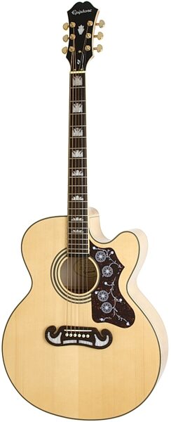open zoom image for Epiphone J-200 EC Studio Acoustic-Electric Guitar, Natural