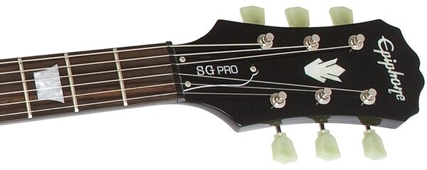 open zoom image for Epiphone G400 PRO Electric Guitar, Ebony Headstock