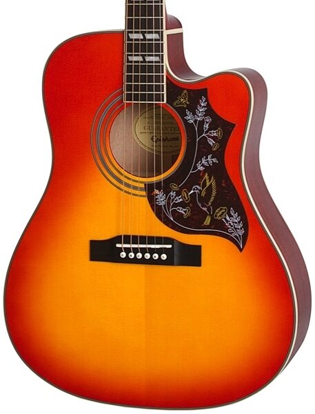 open zoom image for Epiphone Exclusive Hummingbird PRO Cutaway Acoustic-Electric Guitar, Body