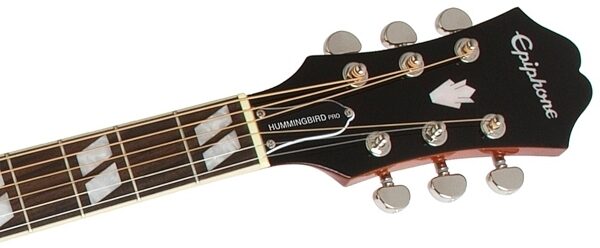 open zoom image for Epiphone Hummingbird Studio Acoustic-Electric Guitar, Headstock