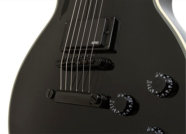 open zoom image for Epiphone Limited Edition Matt Heafy Les Paul Custom Electric Guitar, Bridge