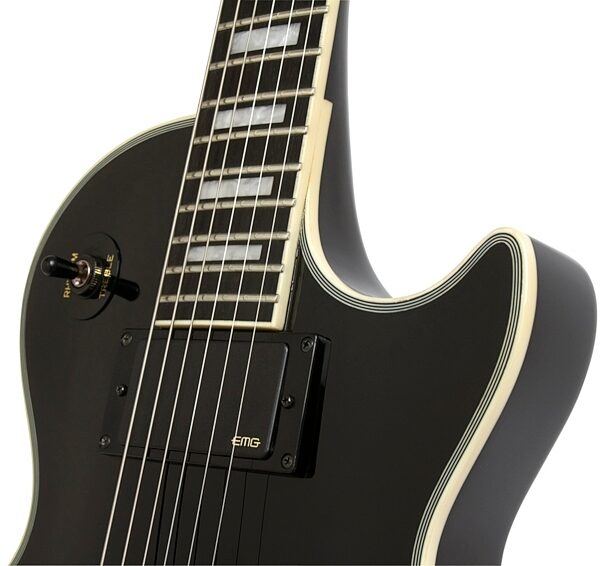 open zoom image for Epiphone Limited Edition Matt Heafy Les Paul Custom Electric Guitar, Pickup