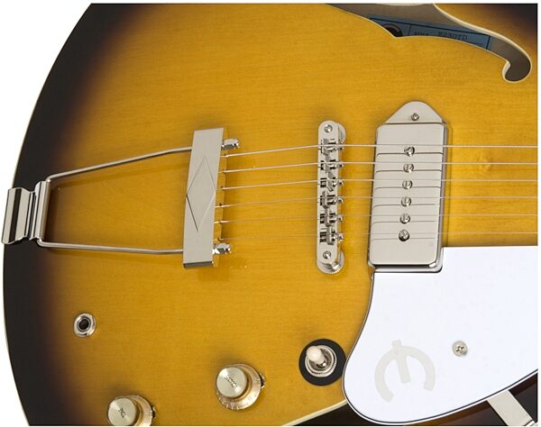 open zoom image for Epiphone Inspired by John Lennon Casino Electric Guitar (with Case), Bridge